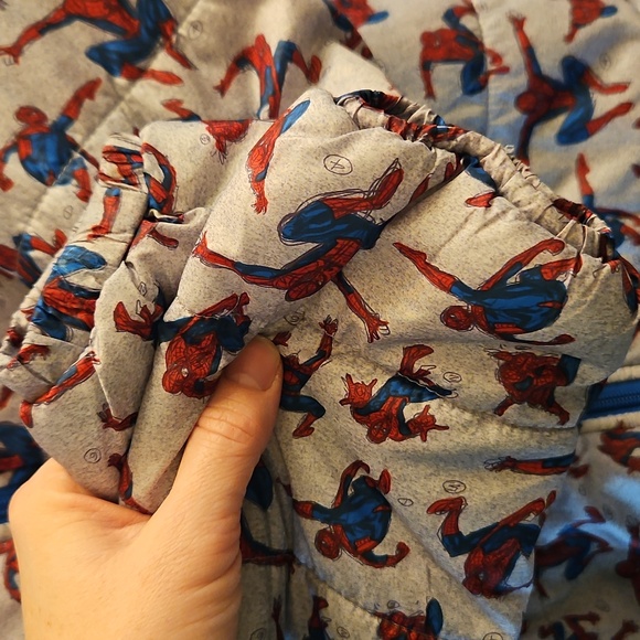 ✨️DISNEY STORE |MARVEL SPIDER-MAN ILLUSTRATION PUFFER JACKET| BOYS SIZE 7/8 - Picture 5 of 10